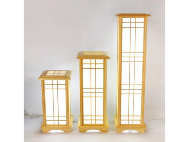 Japansk gulvlampe, høj